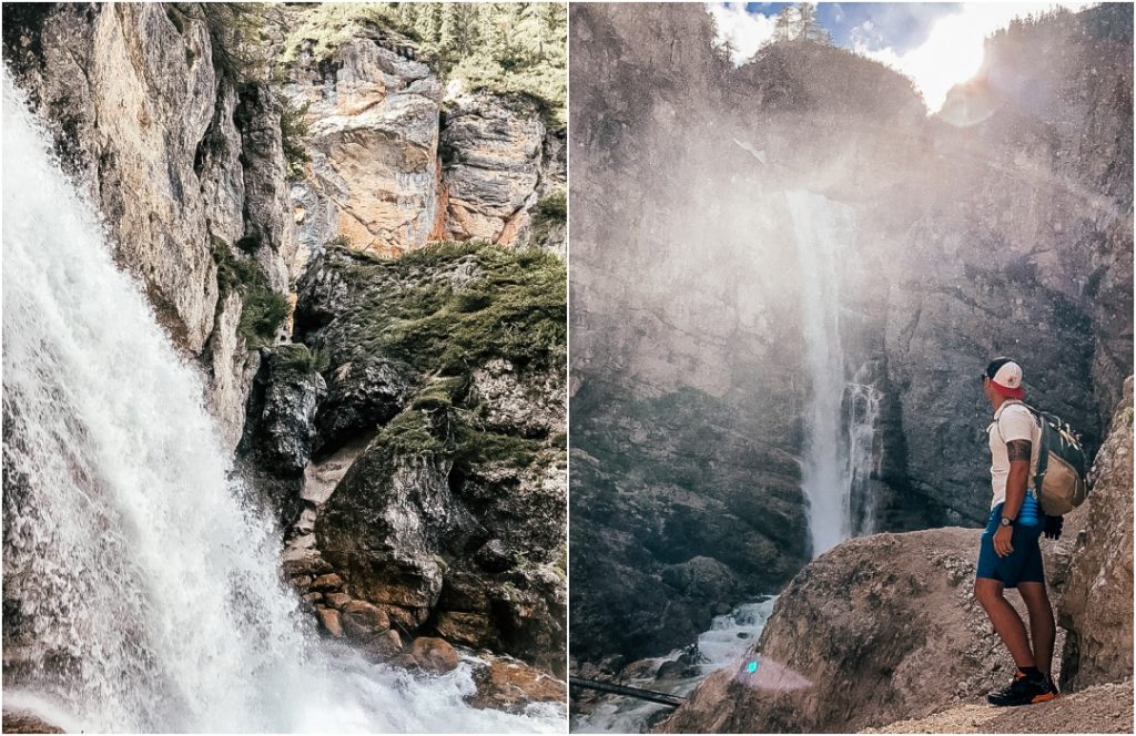 italy-dolomiti - cascades di Fanes Dolomity
