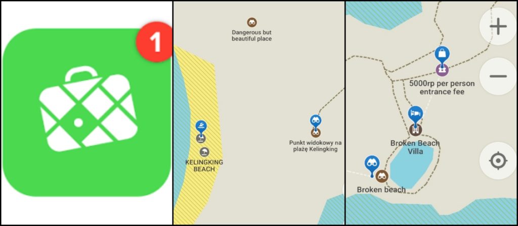 Maps.me Aplikacje podróżnicze