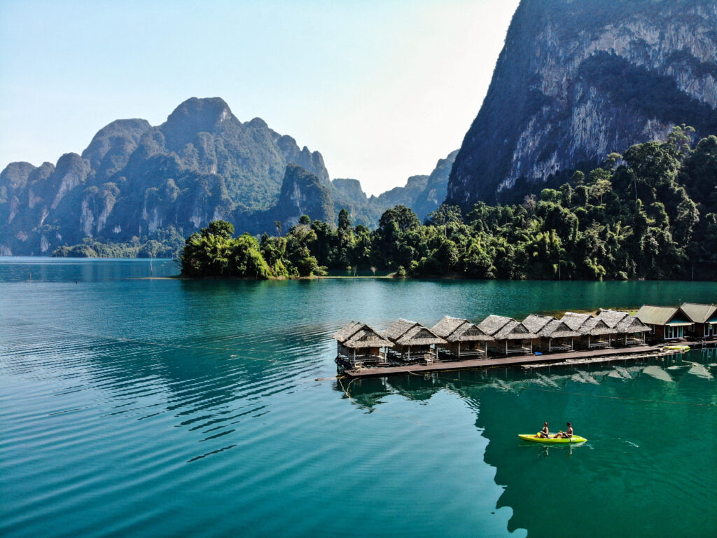 domki na wodzie Tajlandia