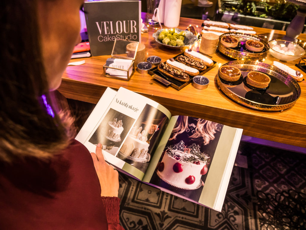Velour cake studio Mercure Kraków