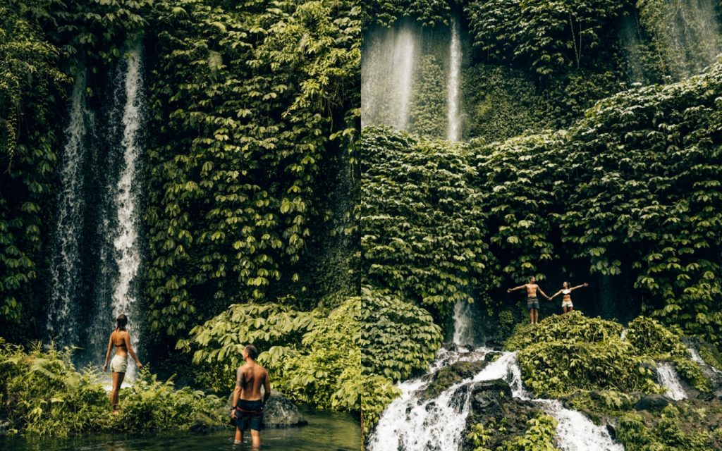 Lombok waterfall