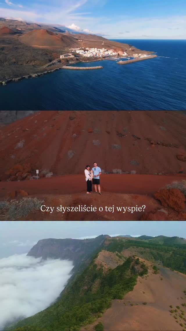 Pozdrowienia z El Hierro! 🔥

Do niedawna najmłodsza Wyspa Kanaryjska, a dziś jedna z najspokojniejszych na całym archipelagu!
Jeśli lubicie ciszę, kręte drogi, dzikie klify i widoki, które wyglądają jak scenografia z filmu, El Hierro wchodzi w to bez wysiłku. Idealna na reset głowy i ucieczkę od tłumów. 😍

Co słyszeliście o El Hierro? A może byliście? 🧡

PS. To nasza 7 Wyspa Kanaryjska 🤩