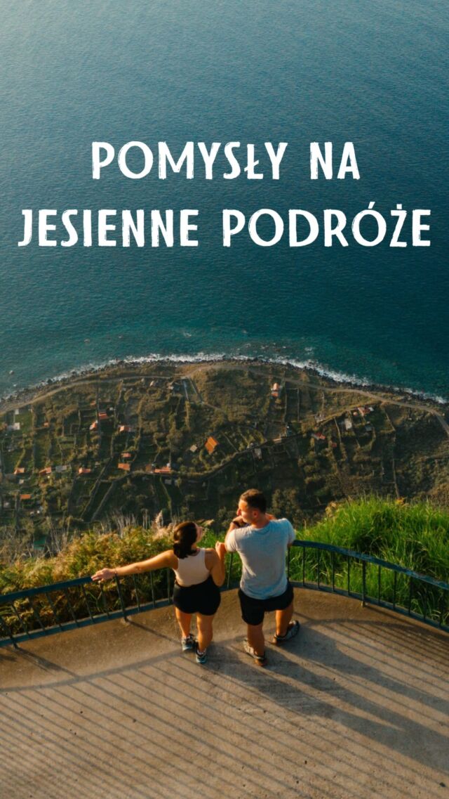 Gdzie szukać słońca tej jesieni? 🌞

W miarę bliskie kierunki to: 
- Hiszpania
- Grecja 
- Cypr
- Malta
- Włochy 
- Portugalia 
- Słowenia
- Chorwacja

Nieco dalsze: 
- Madera 
- Teneryfa 
- Lanzarote 
- Fuerteventura 
- Turcja 
- Oman 

Większość tych miejsc sprawdziliśmy właśnie w miesiącach jesiennych, a nawet zimowych i zawsze wracaliśmy naładowani słońcem 🌞 
Dziś na stories cała masa polecajek na jesienne kierunki i przykładowe połączenia ✈️ na miesiące od października do marca - zapraszamy 🥰 

A tymczasem dajcie znać jakie macie podróżnicze plany na najbliższe miesiące? 🍂❄️ uciekacie do ciepełka? ☀️
.
.
.
.
Jesienne kierunki • ucieczka do słońca